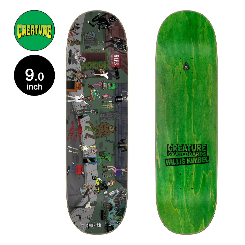 クリーチャー　スケートボードデッキ8.3 新品　 値引き不可 楽天市場】クリーチャー CREATUREスケボー デッキ 8.8 KIMBEL