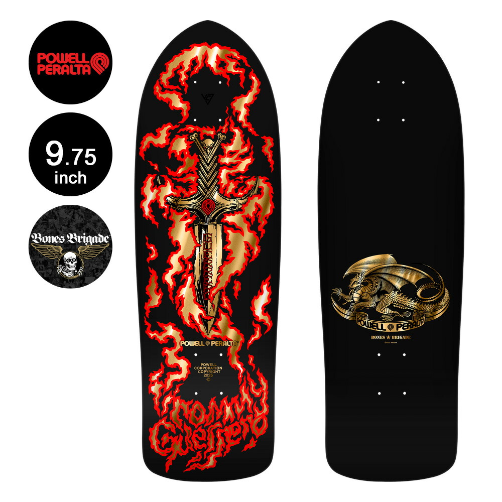 POWELL - POWELL PERALTA パウエルペラルタTONY HAWK スケボーデッキ POWELL パウエル・ペラルタ PERALTA スケボー デッキ 10 BONES