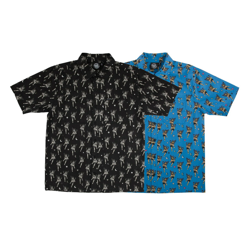 サンタクルーズ SANTA CRUZ SALBA WITCH DOCTOR S/S WORK TOP ワークシャツ スティーブ・アルバ 半そで 半袖 Tシャツ メンズ スケートボード スケボー ストリート スケーター ファッション sk8 skateboard【25SS】