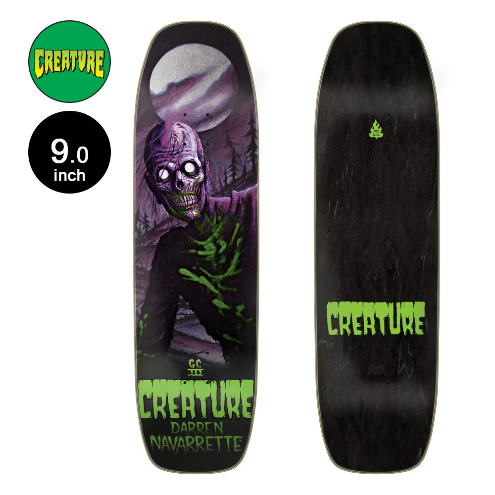 楽天市場】クリーチャー CREATUREスケボー デッキ 9.0