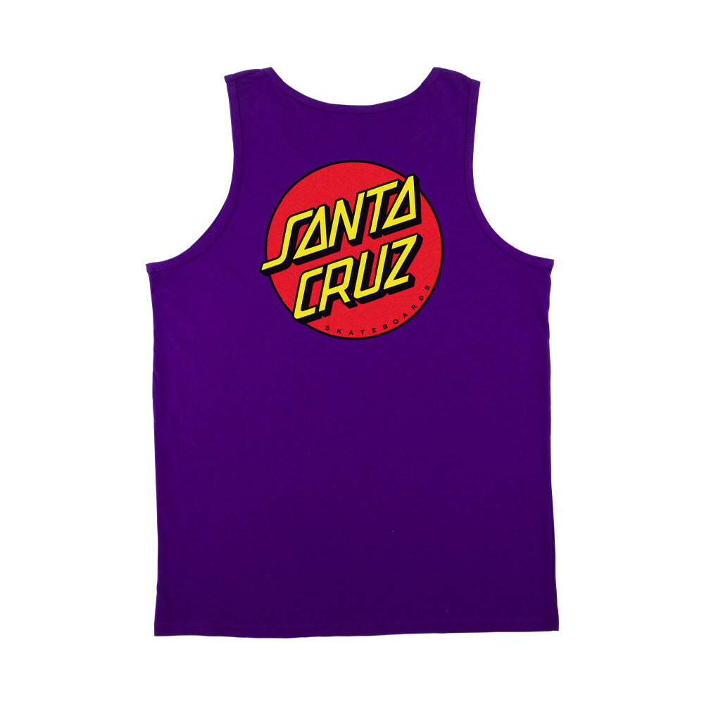 送料関税込み[santa cruz]タンクトップ★日本未入荷★男女兼用★ 楽天市場】サンタクルーズ SANTA CRUZCLASSIC DOT REGULAR TANK