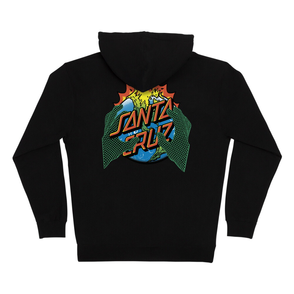 サンタクルーズ SANTA CRUZ KENDALL END OF THE DOT ZIP HOODED SWEATSHIRT ジップアップパーカー ジェフ・ケンダル フード スウェット メンズ ストリート スケーター ファッション スケートボード スケボー sk8 skateboard【25FA】