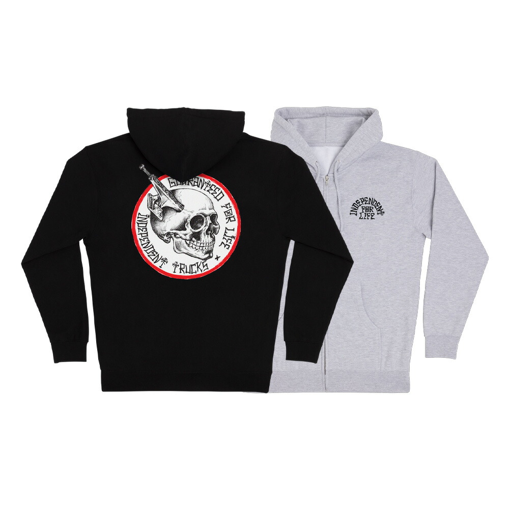 インディペンデント INDEPENDENTTRUCK HEAD ZIP HOODED SWEATSHIRTジップフードパーカー ファッション フード スケートボード メンズ ストリート スケボー sk8 skateboard【25SM】｜American Street Style