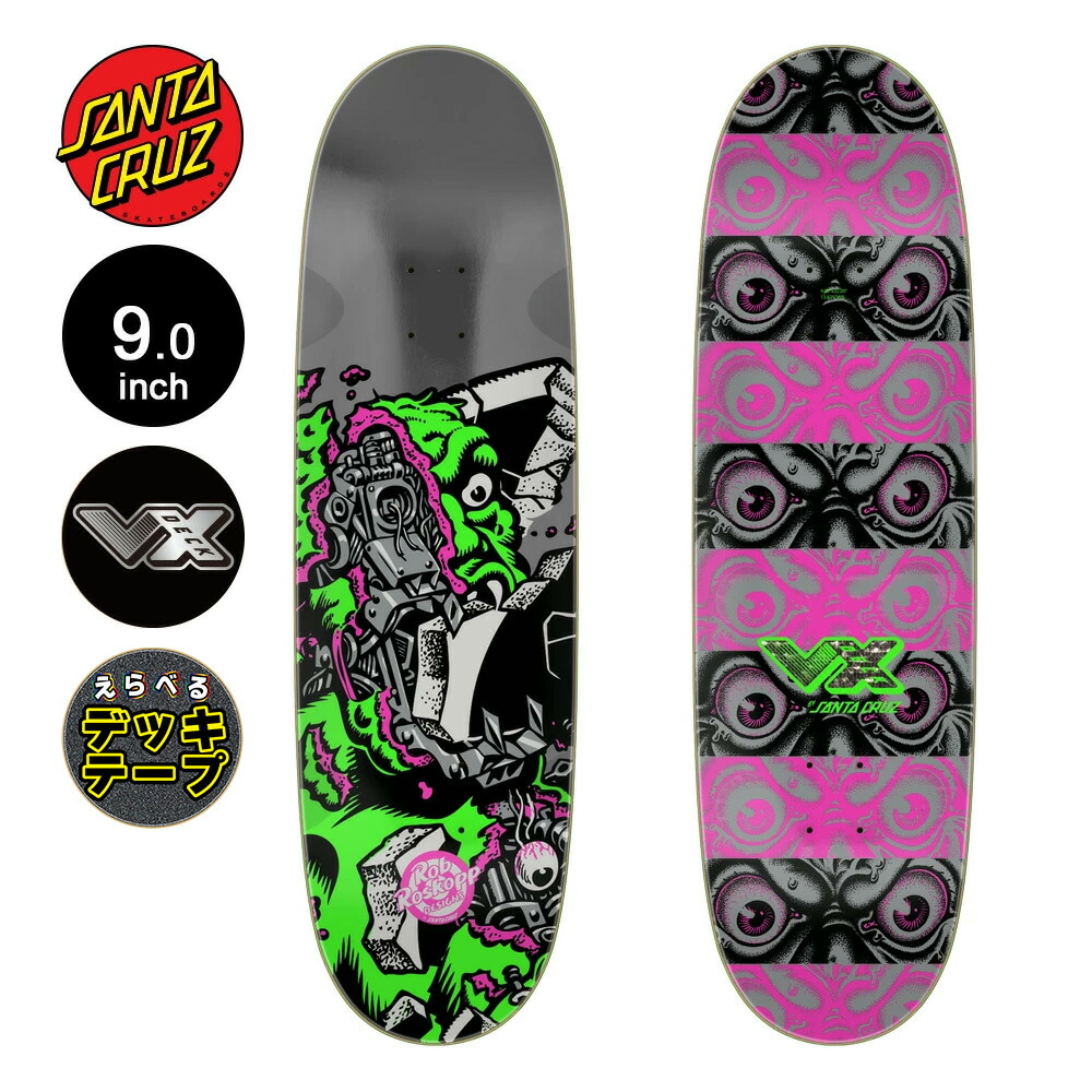 楽天市場】Santa Cruz (サンタクルーズ) Knox Punk Reissue Skateboard