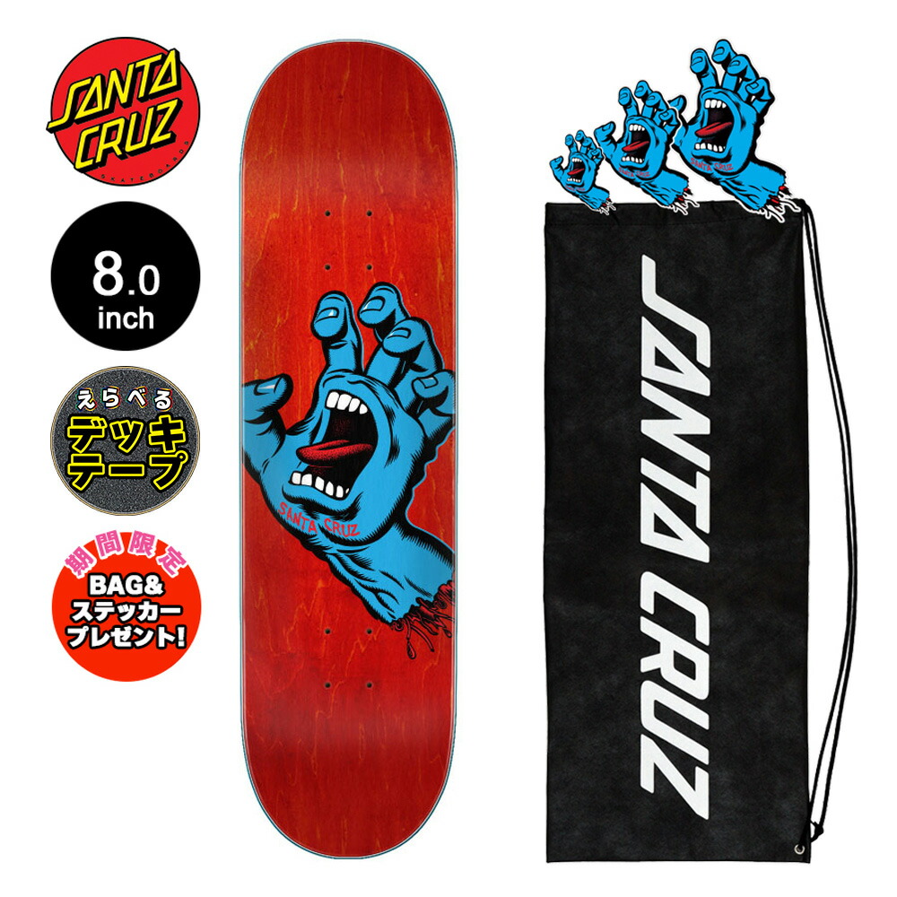 楽天市場】サンタクルーズ SANTA CRUZスケボー デッキ 8.25