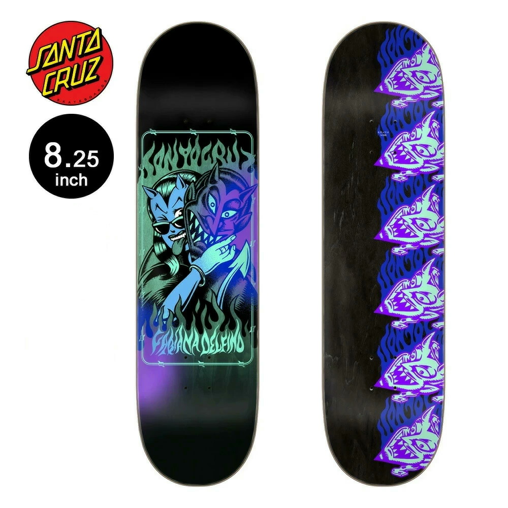 楽天市場】サンタクルーズ SANTA CRUZスケボー デッキ 8.5 ROSKOPP