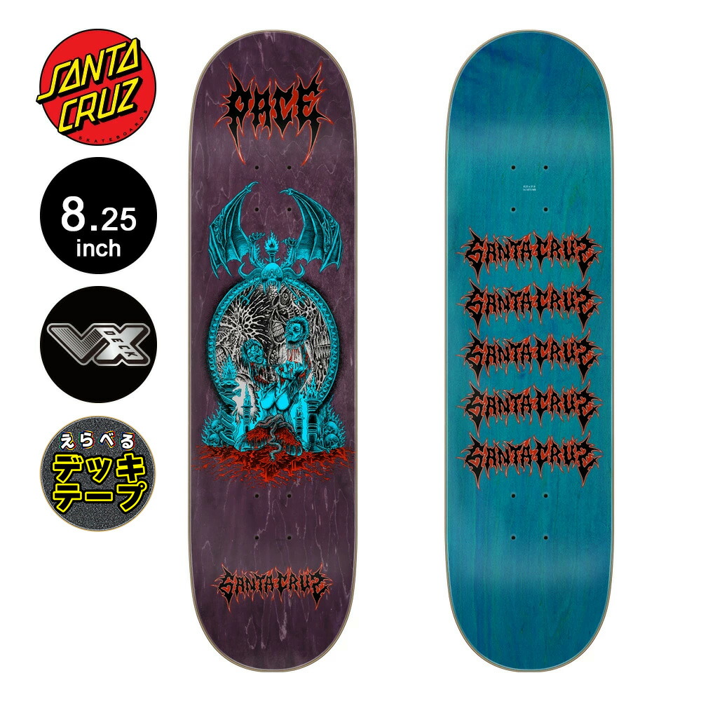 楽天市場】サンタクルーズ SANTA CRUZスケボー デッキ 8.5