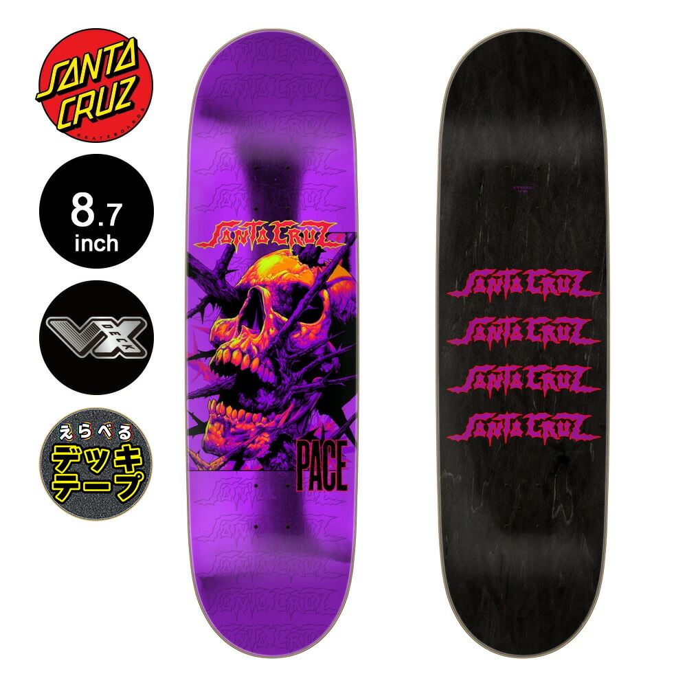 楽天市場】サンタクルーズ SANTA CRUZスケボー デッキ 8.0