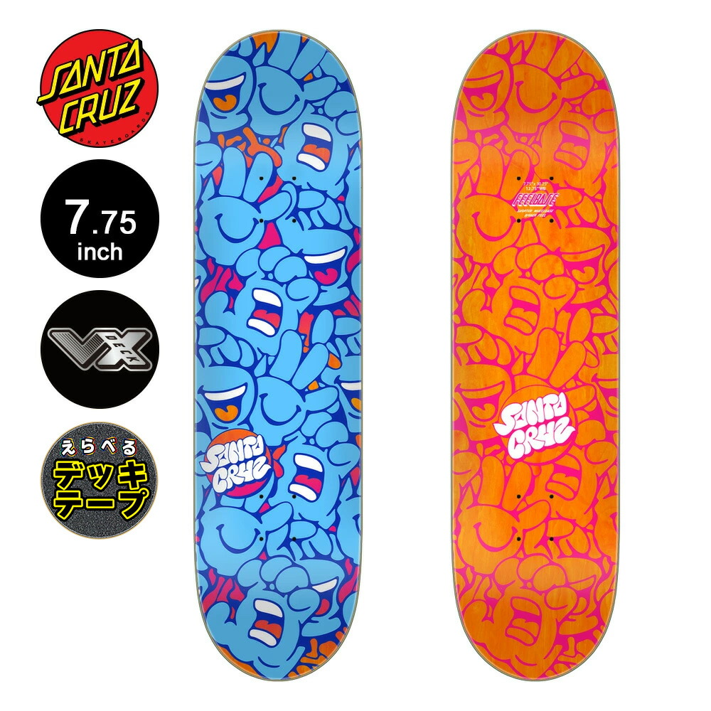 楽天市場】サンタクルーズ SANTA CRUZスケボー デッキ 7.75