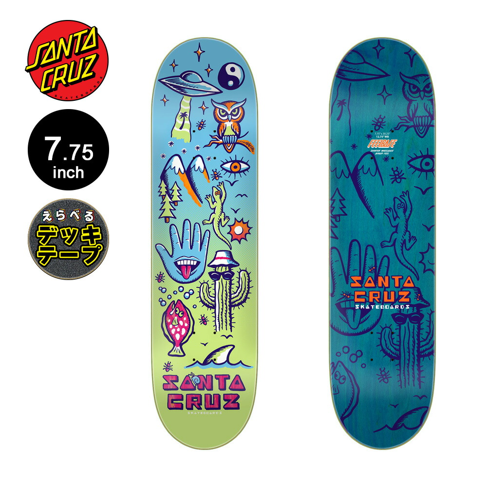 楽天市場】SANTA CRUZ SANTACRUZ サンタクルズ 7.25インチ 7.25