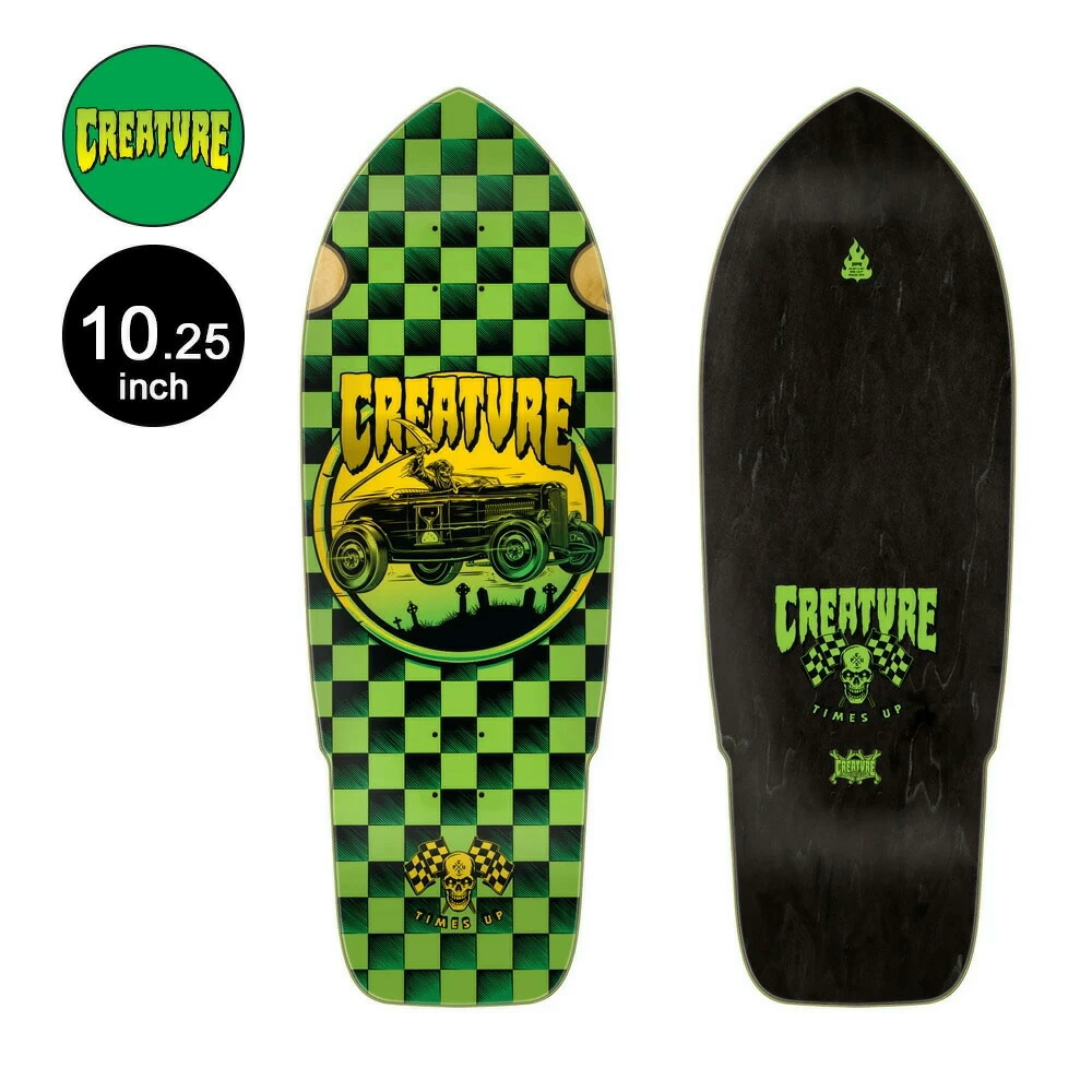 楽天市場】クリーチャー CREATUREスケボー デッキ 9.0 THE