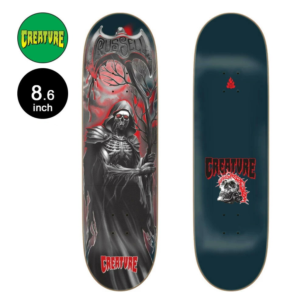 楽天市場】クリーチャー CREATUREスケボー デッキ 8.8 PROVOST METAL