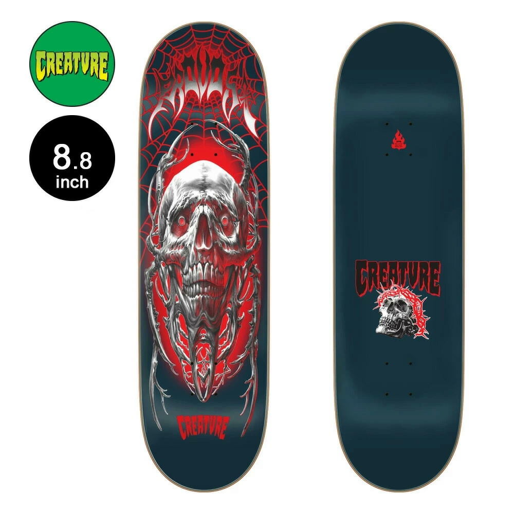 楽天市場】クリーチャー CREATUREスケボー デッキ 9.0 NAVARRETTE