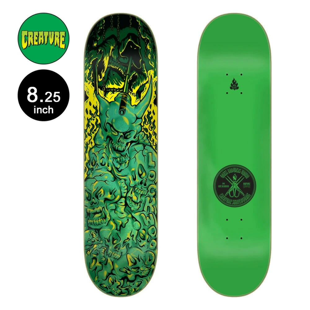 楽天市場】クリーチャー CREATUREスケボー デッキ 8.25 FOREVER UNDEAD