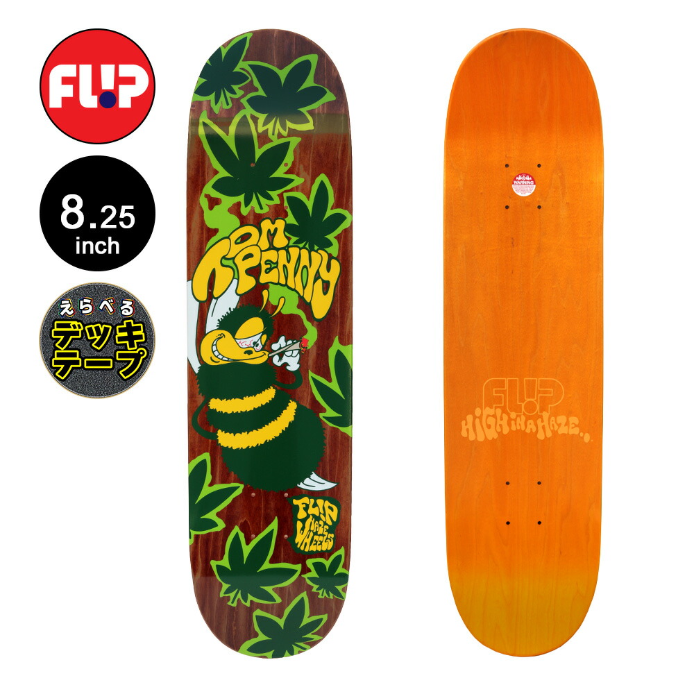 楽天市場】フリップ FLIPスケボー デッキ 8.25 PENNY TOMS FRIENDS TIE