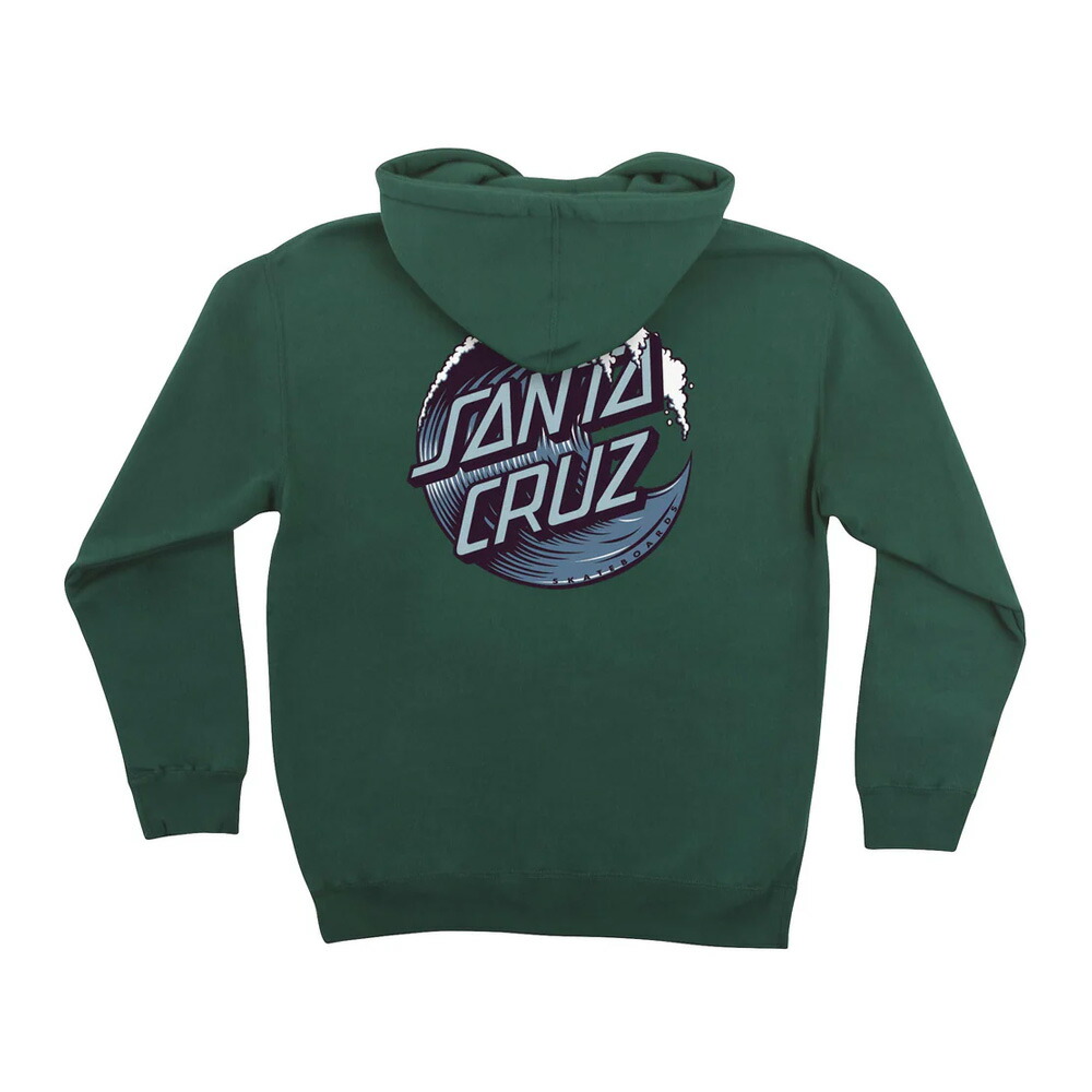 サンタクルーズ SANTA CRUZ WAVE DOT P/O HOODED SWEATSHIRT プルオーバーパーカー フード スウェット メンズ ストリート スケーター ファッション スケートボード スケボー sk8 skateboard【25HD】