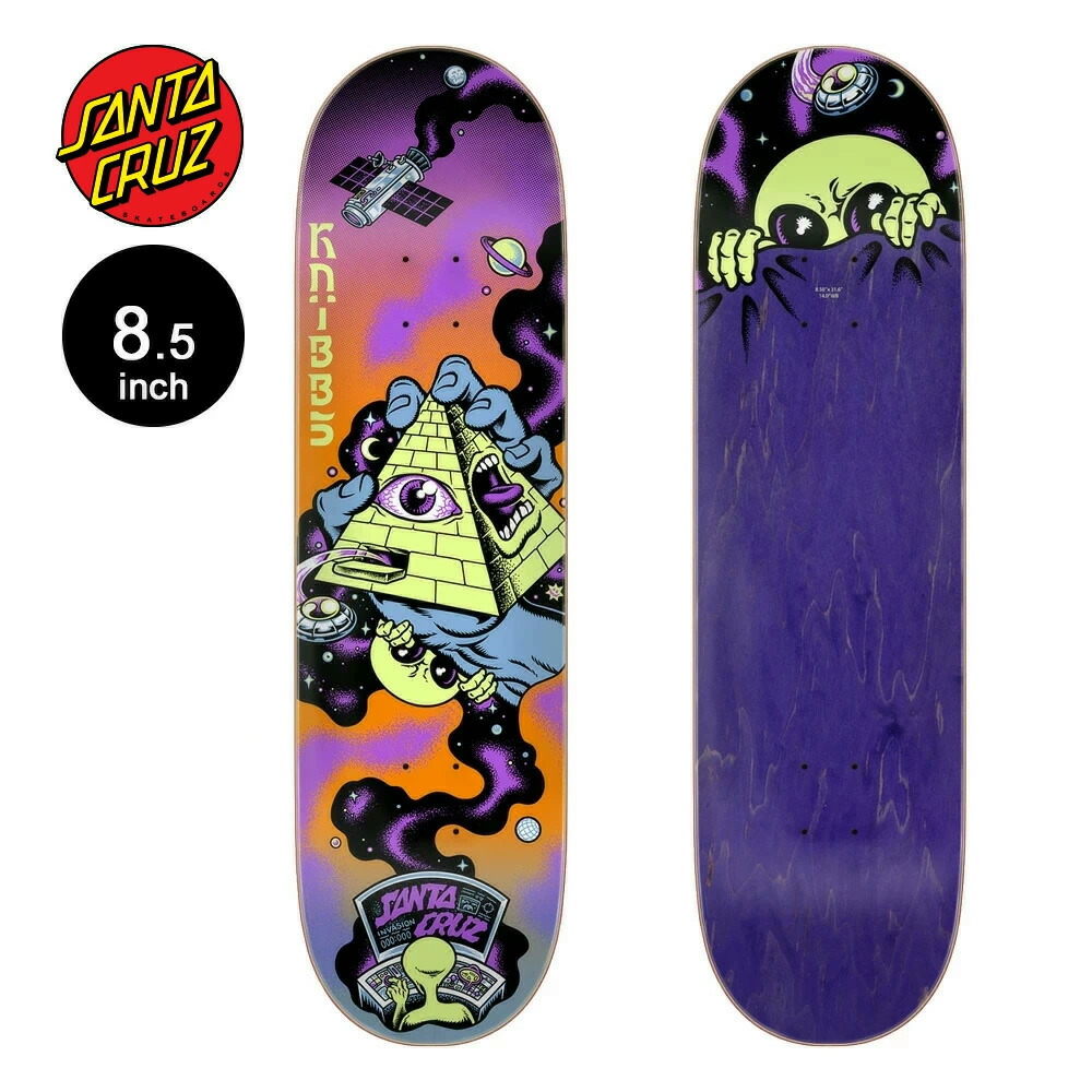 楽天市場】サンタクルーズ SANTA CRUZスケボー デッキ 8.5 ROSKOPP