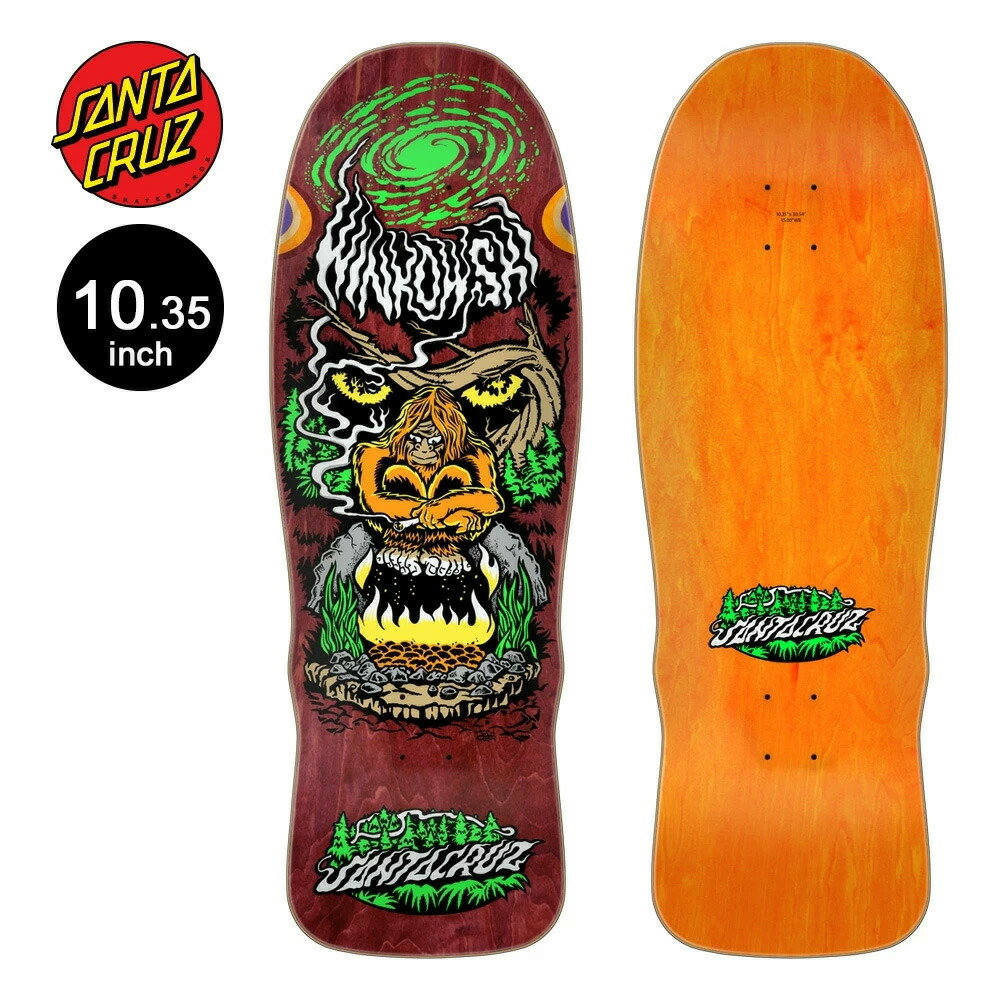 楽天市場】サンタクルーズ SANTA CRUZスケボー デッキ 10.17 ROSKOPP