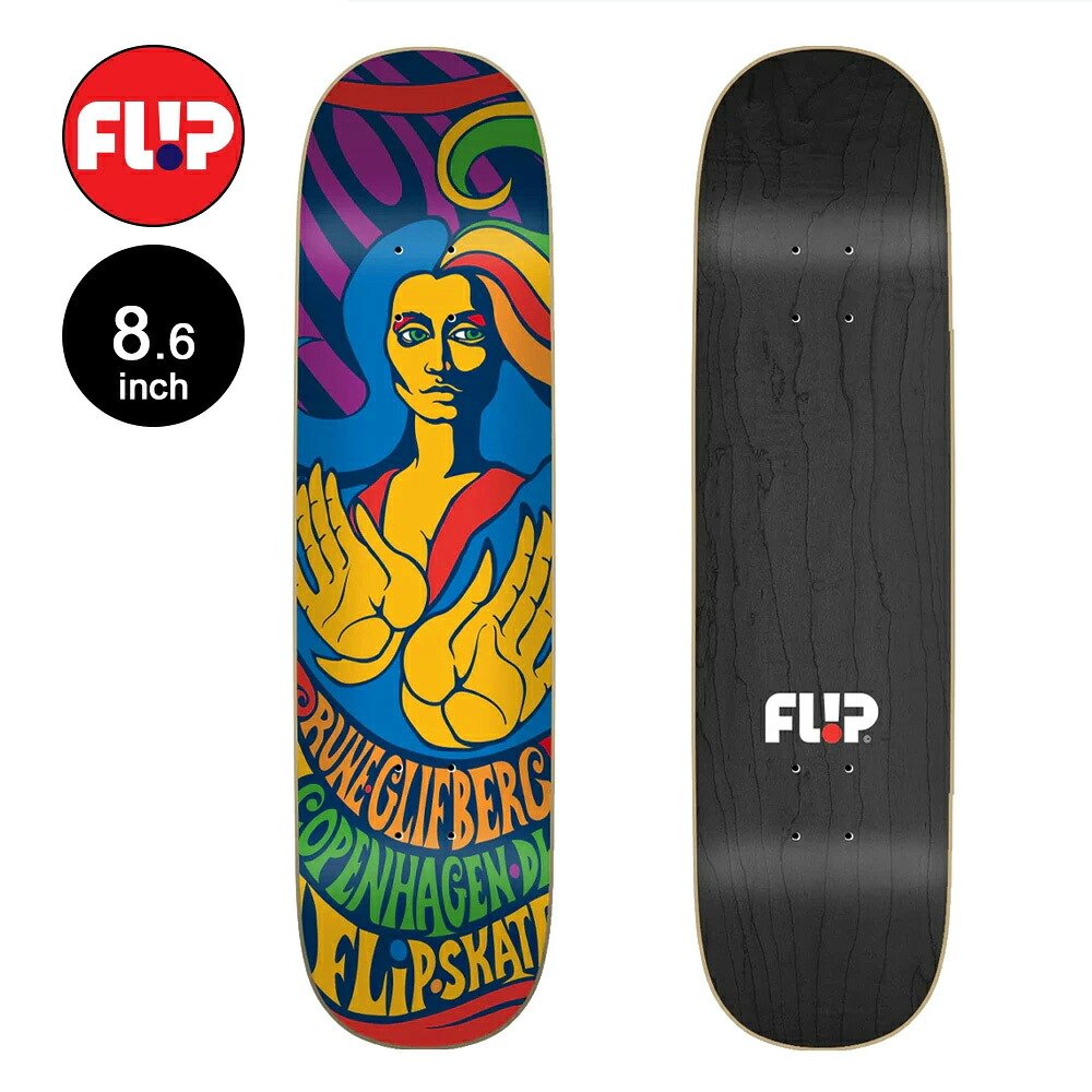 フリップ FLIPスケボー デッキ 8.6 GLIFBERG MOTHER EARTH PRO DECKルーン・グリフバーグ スケートボード スケボー ストリート sk8 skateboard 板【2507】｜American Street Style