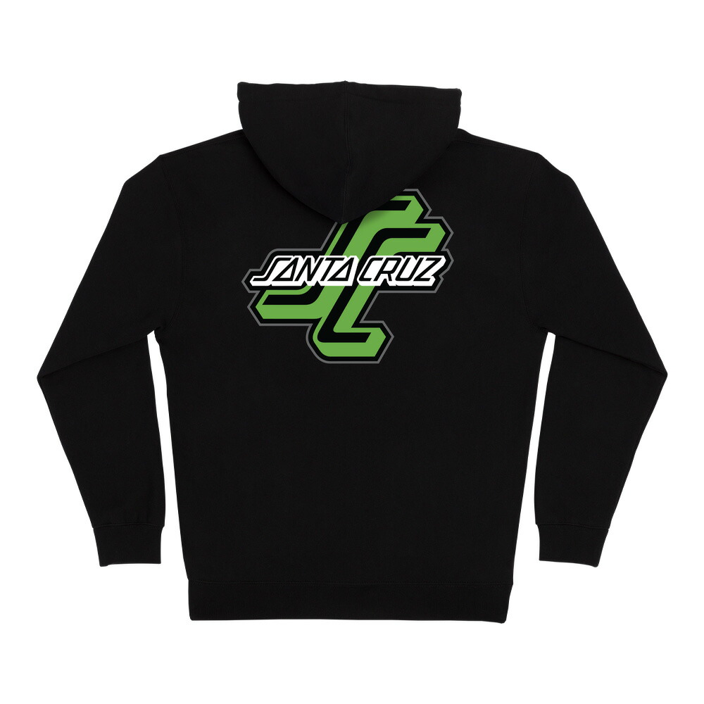 サンタクルーズ SANTA CRUZOUTER OGSC ZIP HOODED SWEATSHIRTジップアップパーカー フード スウェット メンズ ストリート スケーター ファッション スケートボード スケボー sk8 skateboard【26SP】