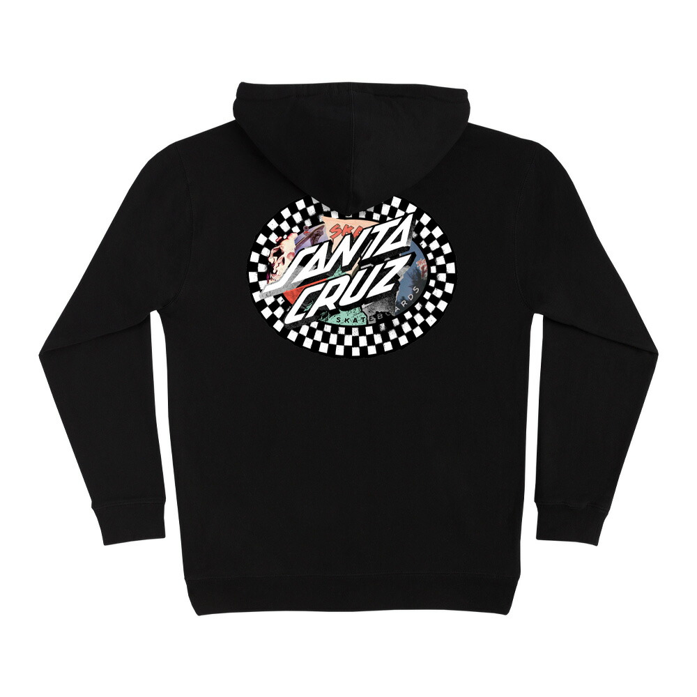 サンタクルーズ SANTA CRUZCOLLAGE OVAL DOT P/O HOODED SWEATSHIRTプルオーバーパーカー フード スウェット メンズ ストリート スケーター ファッション スケートボード スケボー sk8 skateboard【26SP】