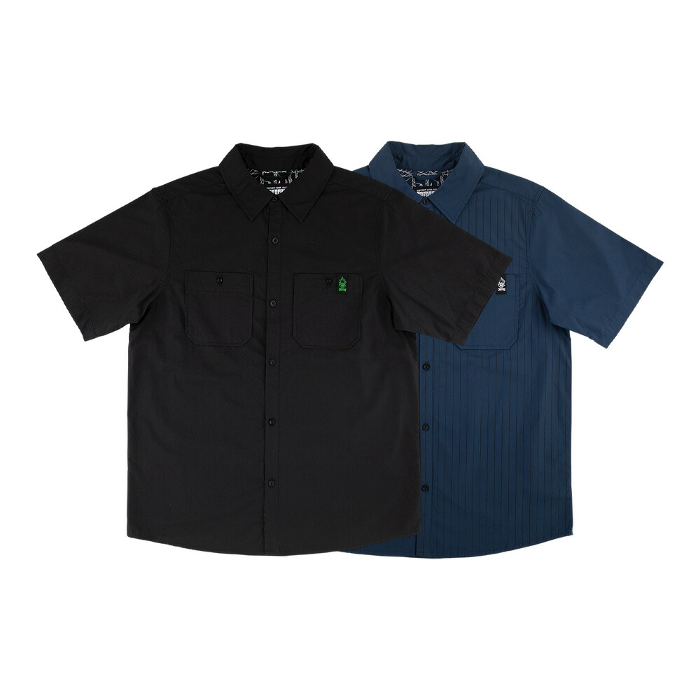 クリーチャー CREATUREWEB 2 RELIC S/S WORK SHIRT細工物プルオーバー 半そで 半袖 プルオーバー メンズ 滑るゲーム盤 スケボー 表どおり スケーター 流行り物 sk8 skateboard【26SP】