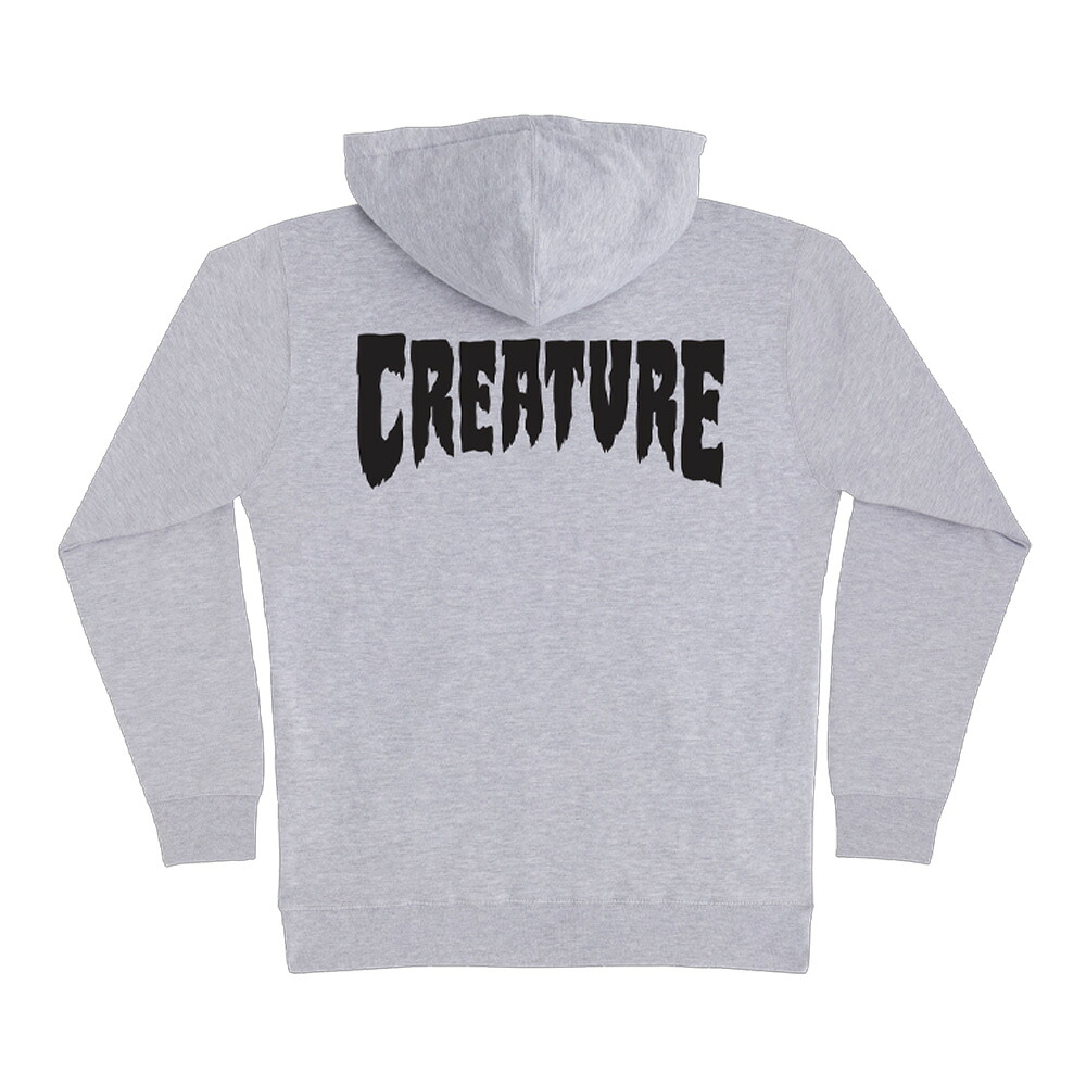 クリーチャー CREATUREMONO P/O HOODED SWEATSHIRTプルオーバーパーカー フード ストリート スケーター ファッション スケートボード スケボー sk8 skateboard【26SP】