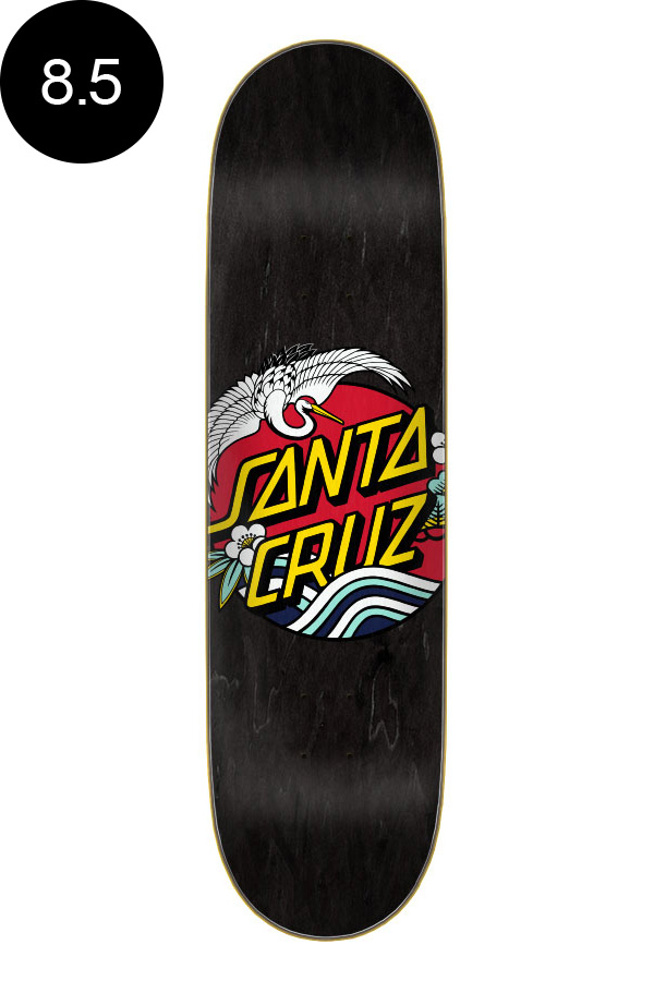 楽天市場】SANTA CRUZ サンタクルーズスケボー デッキ 8.5 CRANE DOT