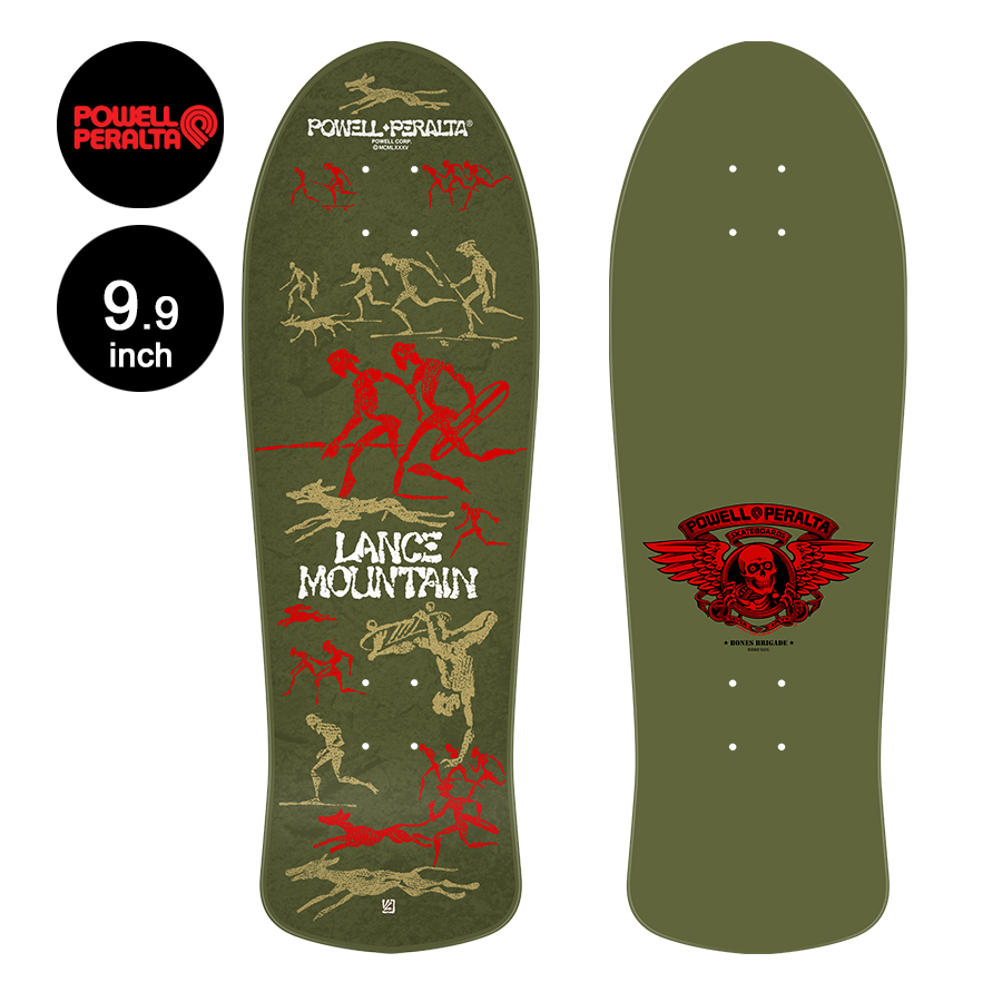 楽天市場】POWELL PERALTA パウエル・ペラルタスケボー デッキ 9.75