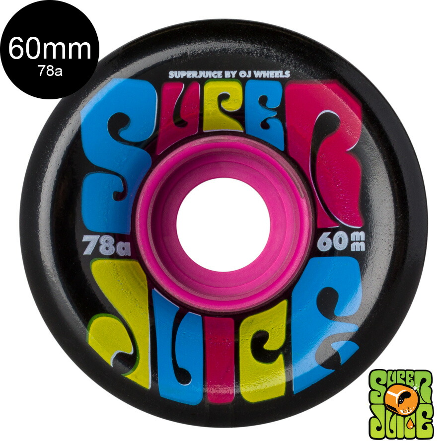 楽天市場】【OJ WHEELS オージェイウィール】55mm MINI SUPER JUICE ...