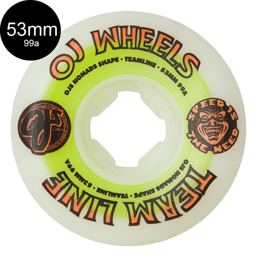 楽天市場】OJ WHEELS オージェイウィール53mm ELITE NOMADS 95A WHEELSウィール スケートボード エリート タイヤ  4個1セット(スケートボード1台分) スケボー sk8 skateboard タイヤ ローラー 【2104】 : American Street  Style