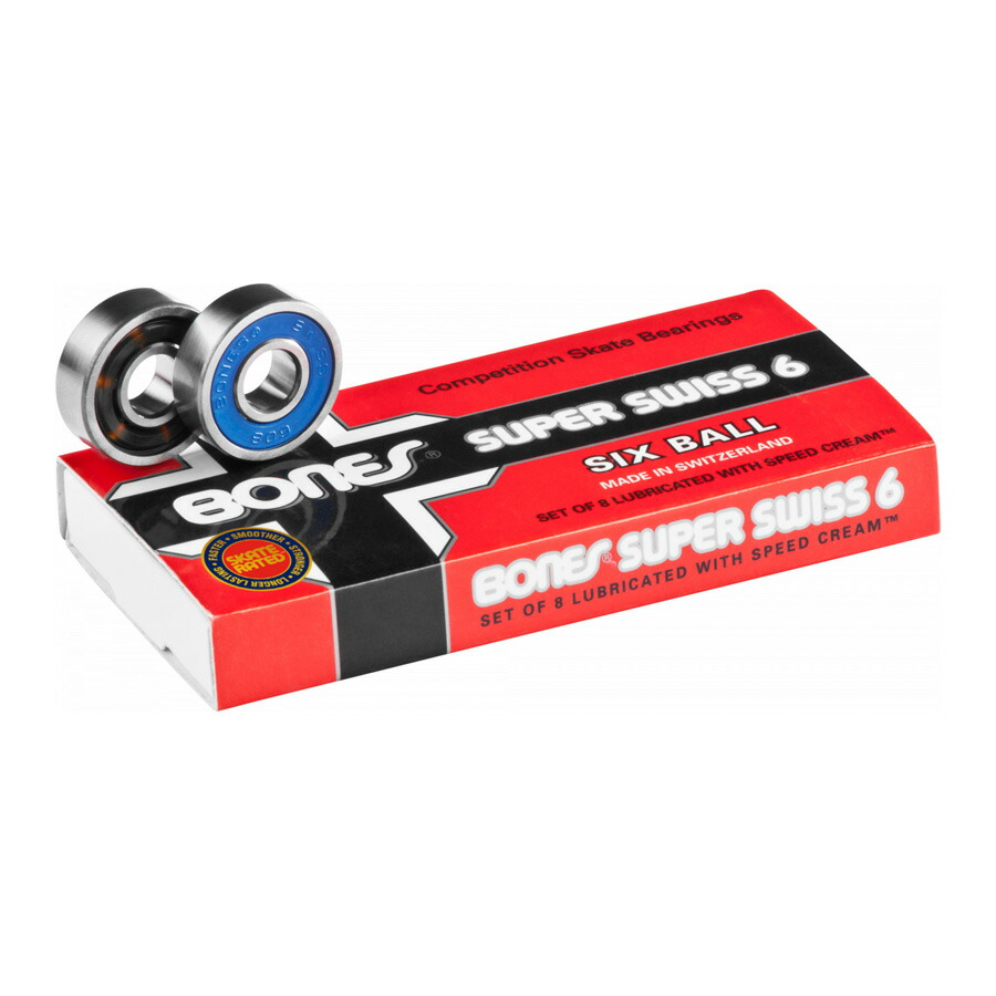 BONES SWISS ベアリング  BEARING スケートボード BONES】SWISS CERAMICS BEARING ボーンズ ベアリング スイス