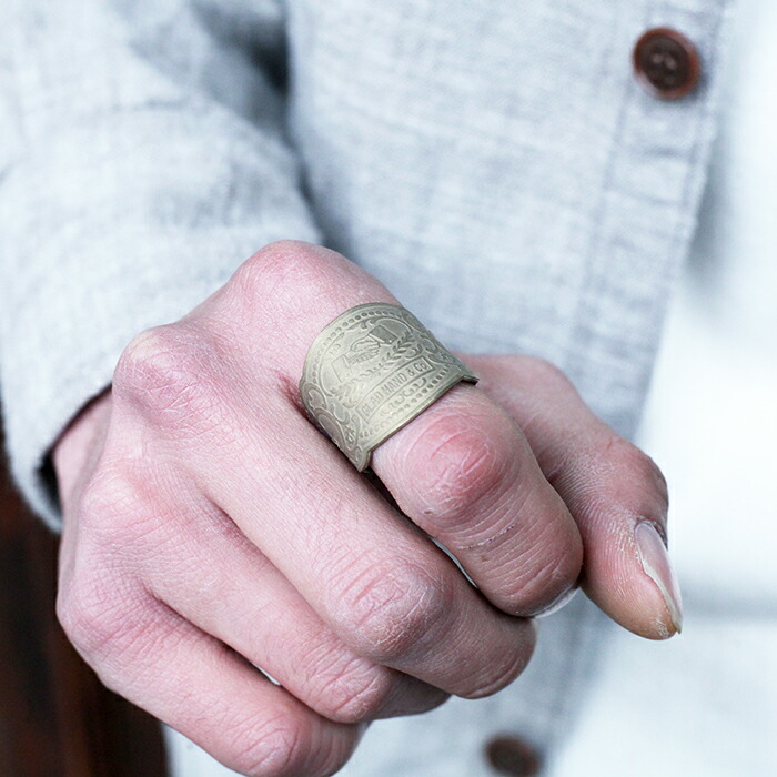 楽天市場 Glad Hand グラッドハンド Gh Cigar Ring Brass 真鍮製ドッグタグリング 指輪 リング シガー 葉巻 American Wannabe