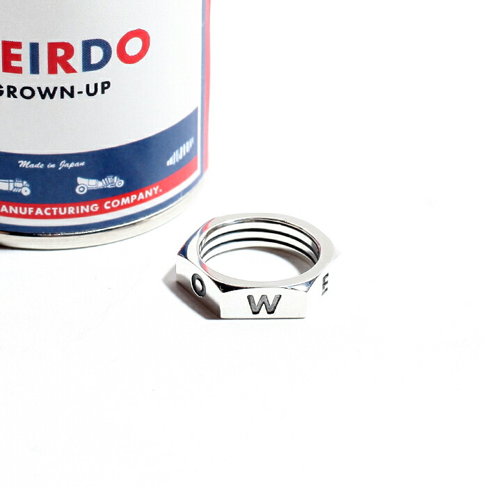 高級感 Weirdo Jewelry ウィアードジュエリー Nut Ring Small ナットリング Men S メンズ リング 指輪 シルバー 925 ジュエリー カジュアル アメカジ American Wannabe 保障できる Reltexir Com