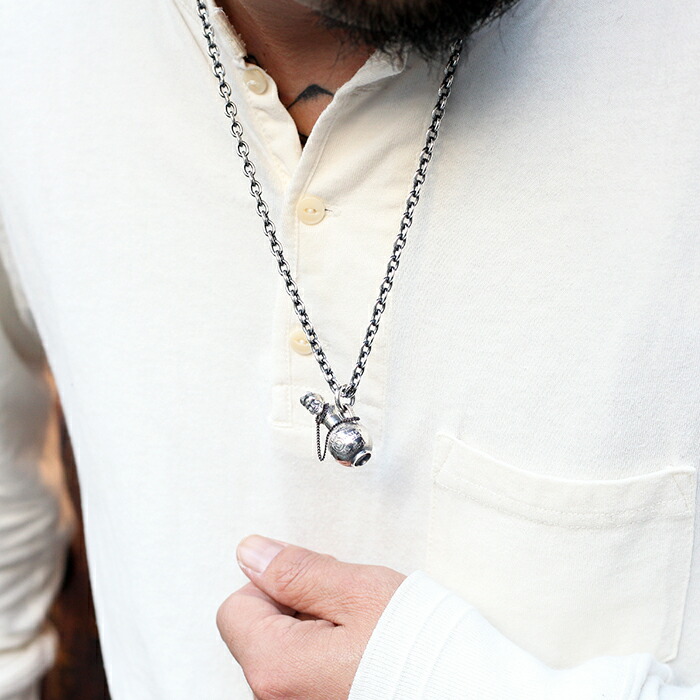 肌触りがいい シルバー トップ ネックレス メンズ Men S ペンダントトップ Top Bottle Jail ウィアードジュエリー Jewelry Weirdo アメカジ カジュアル ジュエリー 925 メンズジュエリー アクセサリー Www Piersoft Com