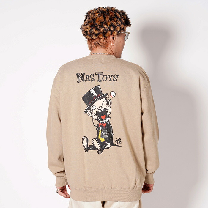 楽天市場】NASTOYS ナストイズ / 「NASTOYS RODDER Crew Sweat