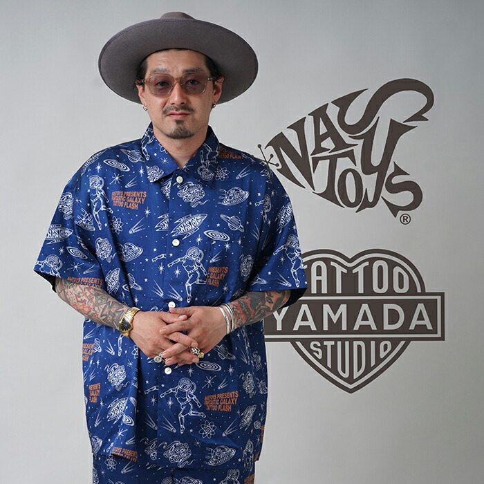 NASTOYS AMERICAN WANNABE オーバースウェット　半袖 NASTOYS AMERICAN WANNABE オーバースウェット半袖