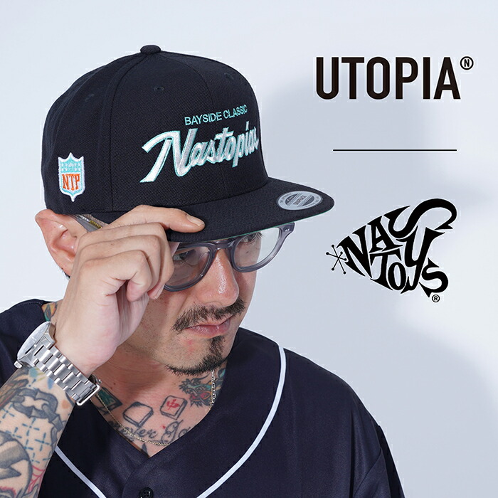 楽天市場】【限定】UTOPIA×NASTOYS「NASTOPIA 2ND LOGO L/S TEE