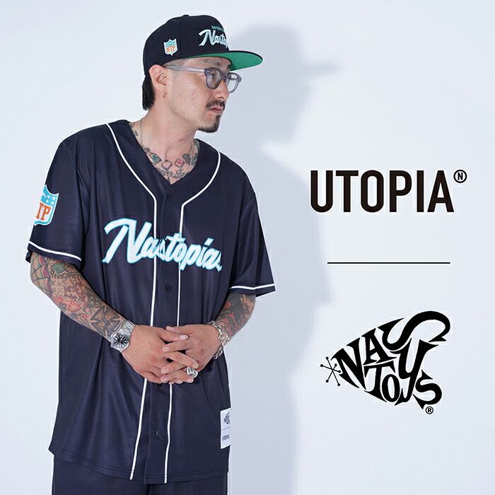 楽天市場】【限定】UTOPIA×NASTOYS「NASTOPIA 2ND LOGO L/S TEE