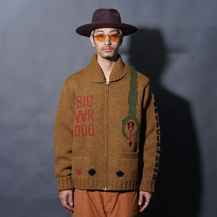 楽天市場】WEIRDO ウィアード / 「CHARLIE - CARDIGAN / GREEN