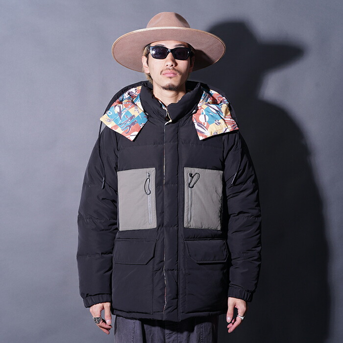 WEIRDO ウィアード /「THE SPUTNIKS - DOWN JACKET / BLACK」ダウンジャケット / WRD5301 / MEN'S メンズ / ジャケット / アウター / ダウン / / 長袖 / カジュアル / アメカジ｜AMERICAN WANNABE