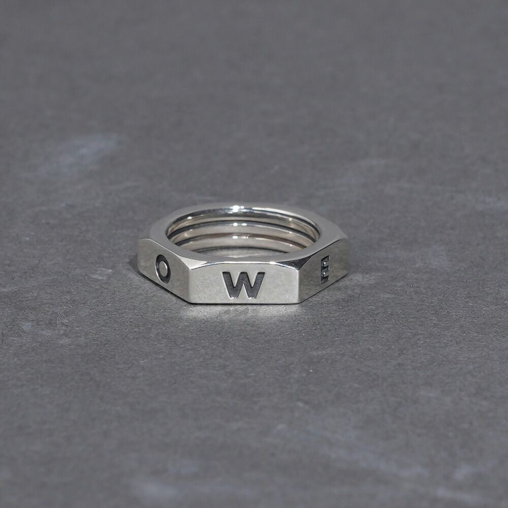 WEIRDO JEWELRY ウィアードジュエリー / 「NUT - RING 」 ナットリング / MEN'S メンズ / リング / 指輪 / シルバー / 925 / ジュエリー / カジュアル / アメカジ｜AMERICAN WANNABE