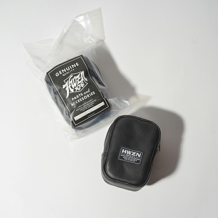 HWZN.MFG.Co./ハウゼンエムエフジー「Leather Pouch / BLACK」レザーポーチ / 本革 / レザー / カバン / アクセサリー / 小物|AMERICAN WANNABE