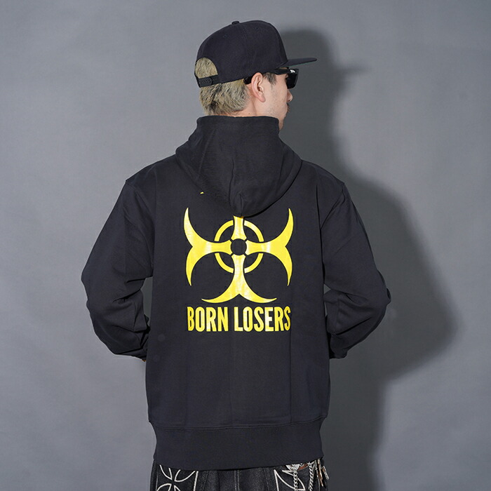Born Losers ボーンルーザーズ /「BL ZIP HOODIE / BLACK」ジップフーディー / スウェット / パーカー / ストリート / アメカジ|AMERICAN WANNABE