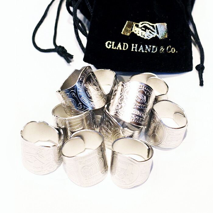 楽天市場 Glad Hand グラッドハンド Gh Cigar Ring Silver 真鍮製ドッグタグリング 指輪 リング シガー 葉巻 American Wannabe