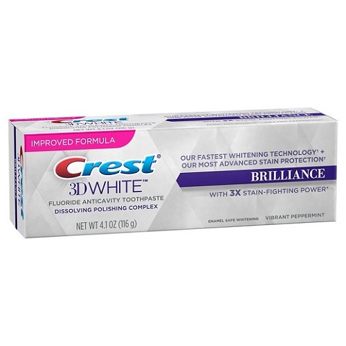 楽天市場 クレスト 3dホワイトブリリアンス バイブラント ペッパーミント 4 1oz Crest 3d White Brilliance Vibrant Peppermint Flavor Toothpaste アメリカーナ Americana