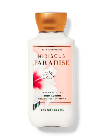 楽天市場 バス ボディワークス ハイビスカスパラダイス ボディローション 236ml 8floz Bath Body Works Hibiscus Paradise Super Smooth Body Lotion アメリカーナ Americana