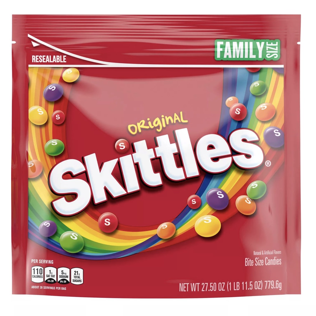 楽天市場 Skittles Original Candy Party Size スキトルズ フルーツキャンディー オリジナル 大容量 パーティーサイズ 1 4kg 50oz アメリカーナ Americana