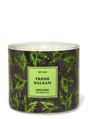 楽天市場 バスアンドボディワークス クリスマス限定 Bath Body Works Fresh Balsam 3 Wick Candle 特大 キャンドル アメリカーナ Americana