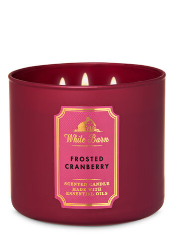 楽天市場 Bath Body Works Frosted Cranberry 3 Wick Candle バスアンドボディワークス フロステッドクランベリー 特大キャンドル アメリカーナ Americana